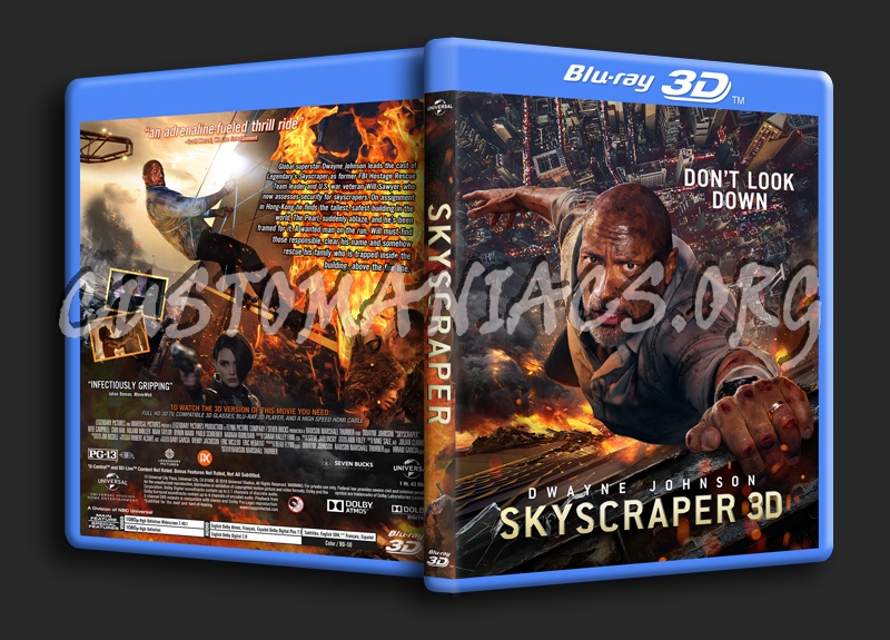 Skyscraper 3D dvd cover