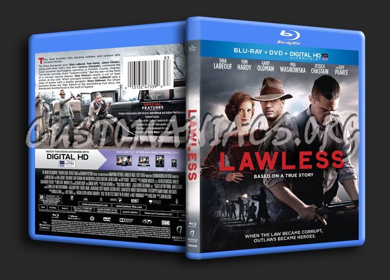 Lawless blu-ray cover
