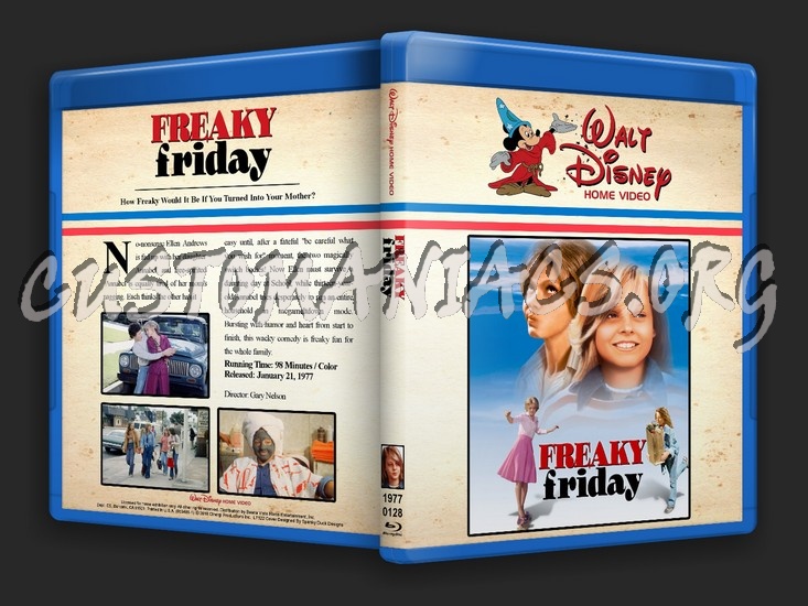 Freaky Friday blu-ray cover