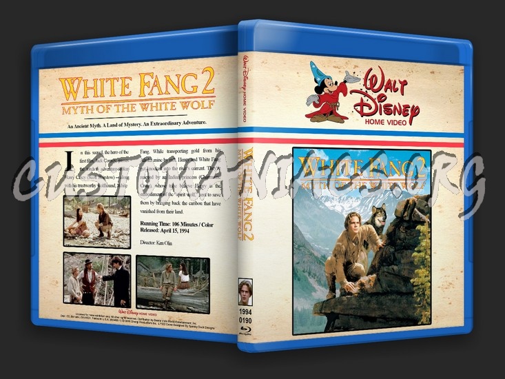 White Fang 2 blu-ray cover