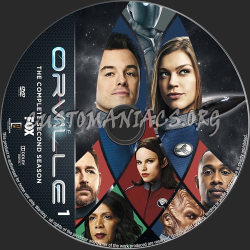 The Orville Season 2 dvd label