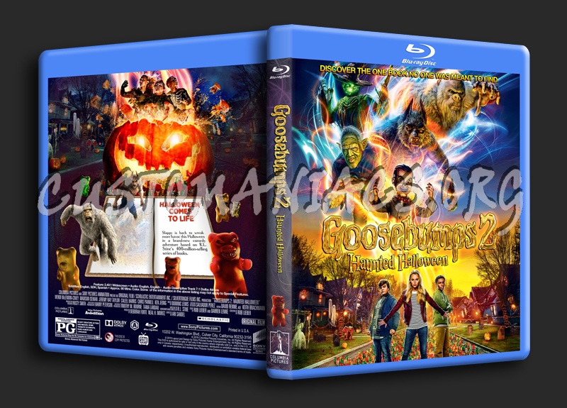 Goosebumps 2: Haunted Halloween dvd cover