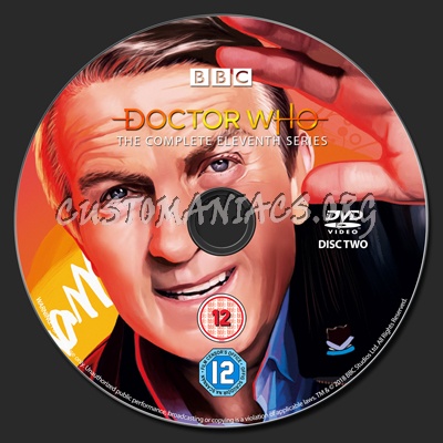 Doctor Who Series 11 dvd label