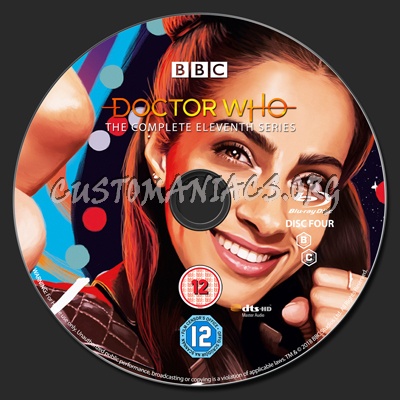 Doctor Who Series 11 blu-ray label