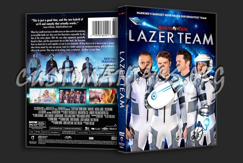 Lazer Team dvd cover