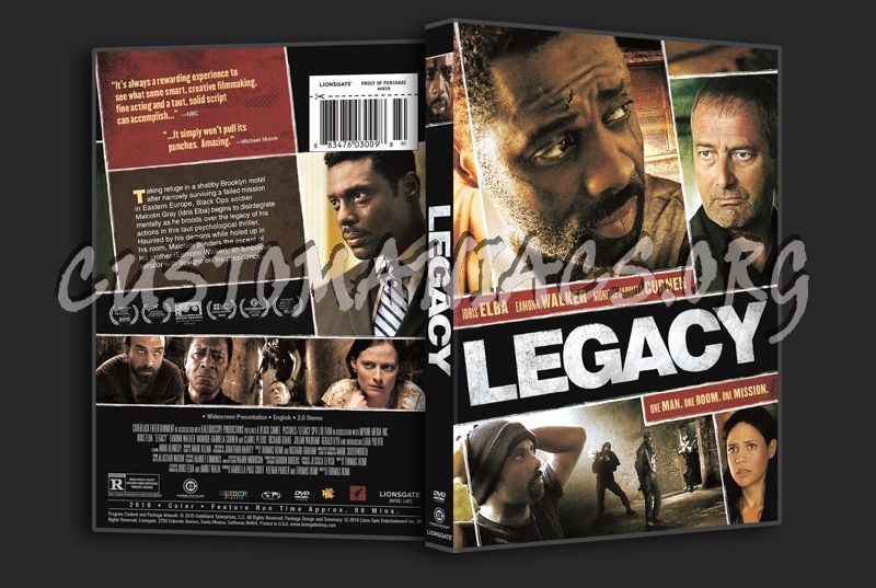 Legacy dvd cover
