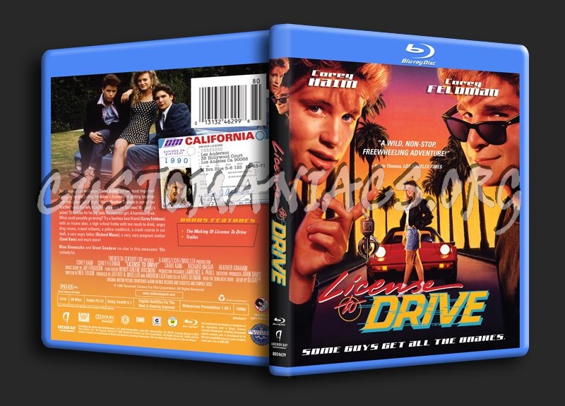 License to Drive blu-ray cover