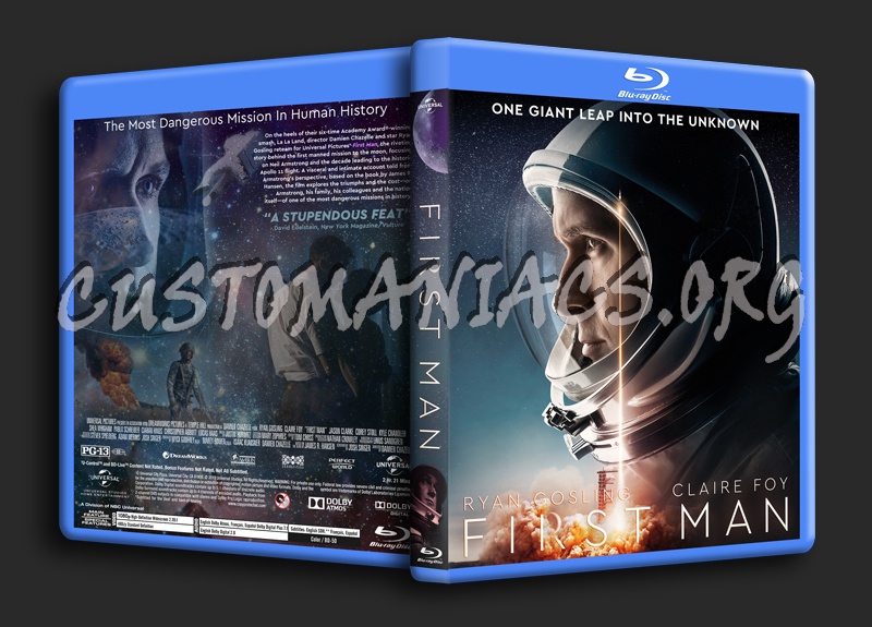 First Man dvd cover