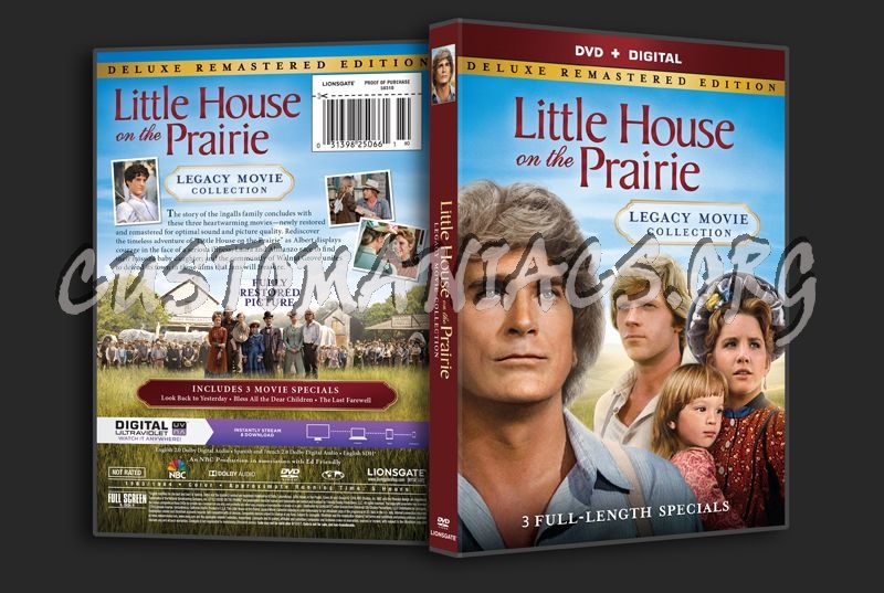 Little House on the Prairie Legacy Movie Collection dvd cover