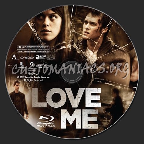 Love Me blu-ray label