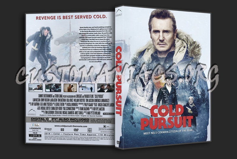 Cold Pursuit dvd cover