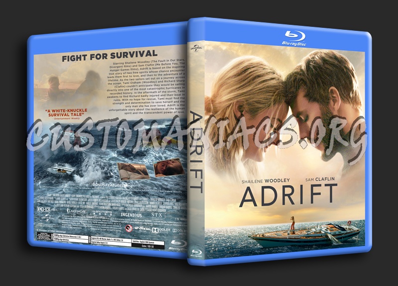 Adrift (2018) dvd cover