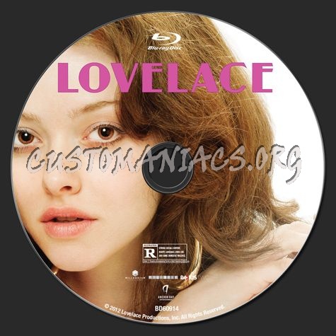 Lovelace blu-ray label