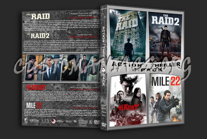 Action / Thriller 4-Pack dvd cover