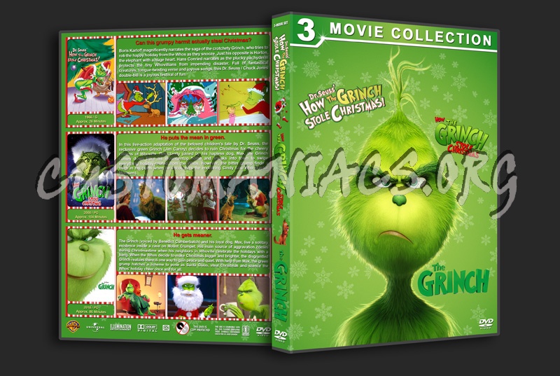 The Grinch Triple Feature dvd cover