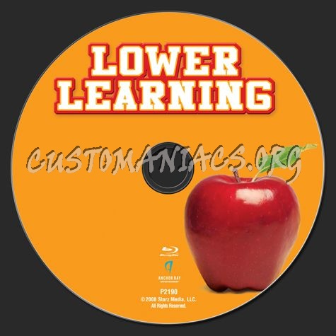 Lower Learning blu-ray label