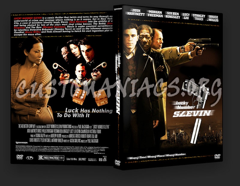 Lucky Number Slevin dvd cover