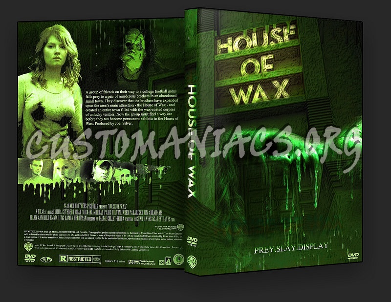 House Of Wax dvd cover