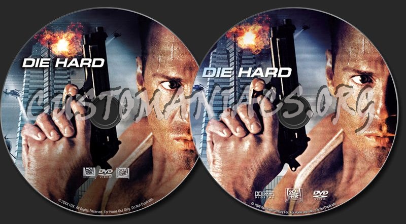 Die Hard dvd label