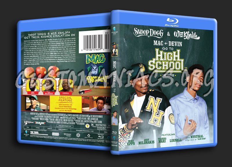 Mac + Devin Go To High School blu-ray cover