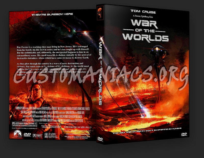 War Of The Worlds 2005 dvd cover