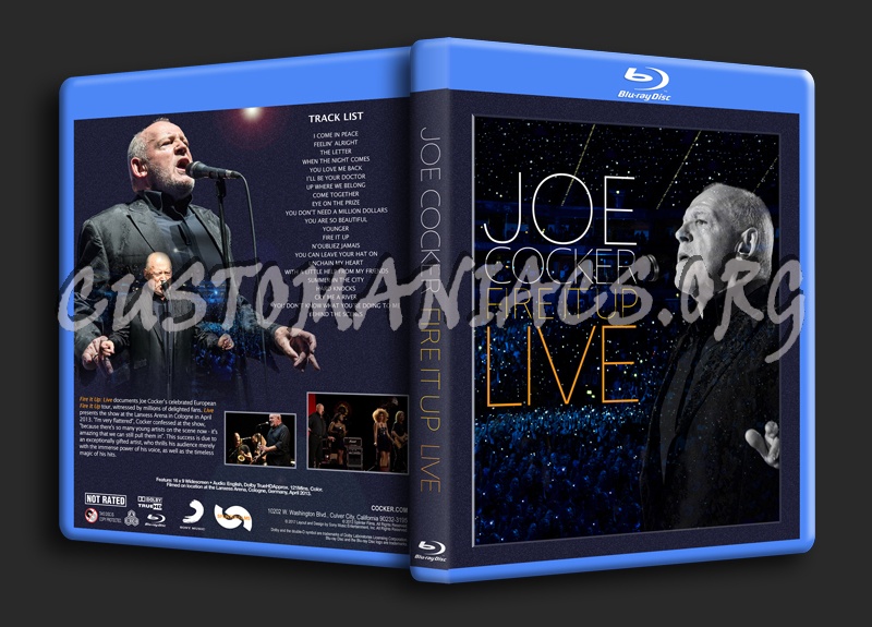 Joe Cocker: Fire It Up Live dvd cover