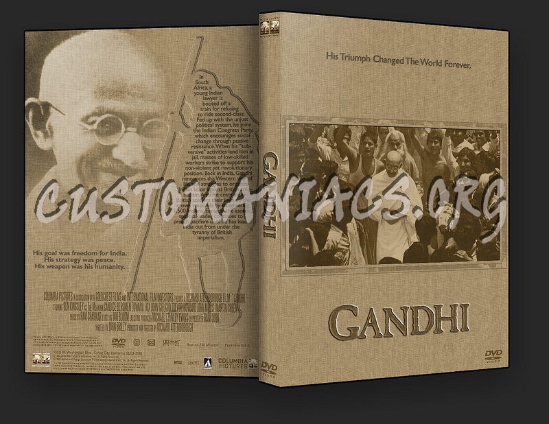 Gandhi dvd cover