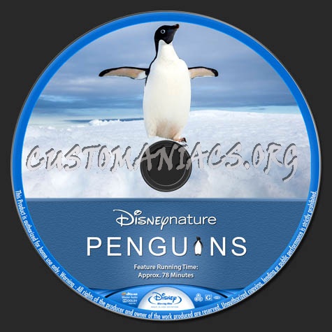 Penguins blu-ray label