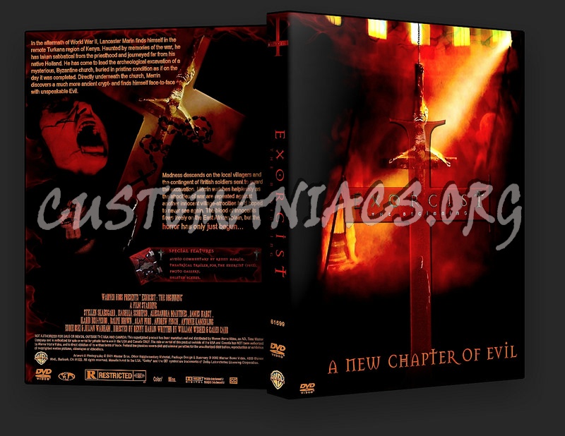 Exorcist The Beginning dvd cover