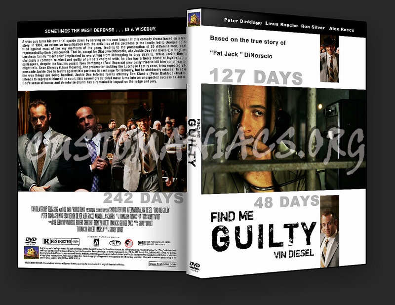 Find Me Guilty dvd cover