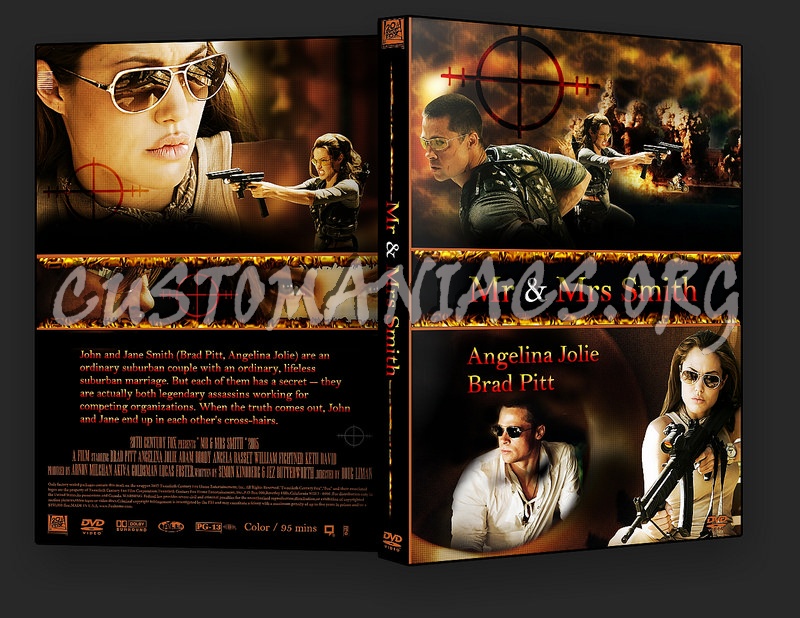 Mr. &amp; Mrs. Smith dvd cover