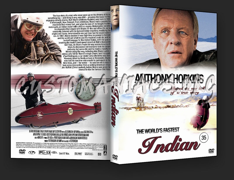 The World's Fastest Indian dvd cover