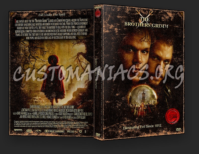 The Brothers Grimm dvd cover