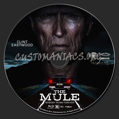 The Mule (2018) blu-ray label