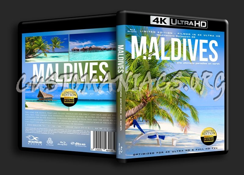 Maldives 4K blu-ray cover