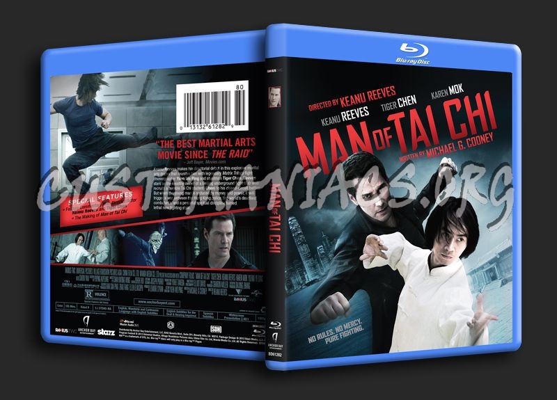 Man of Tai Chi blu-ray cover