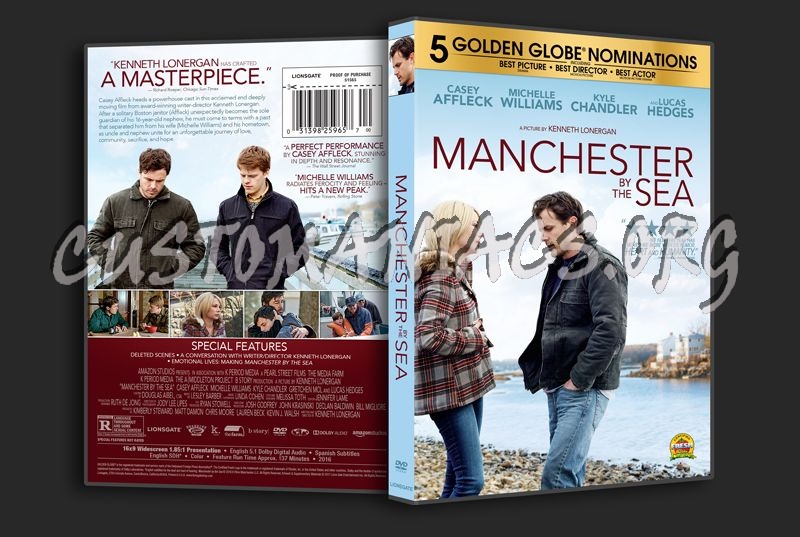 Manchester By the Sea dvd cover