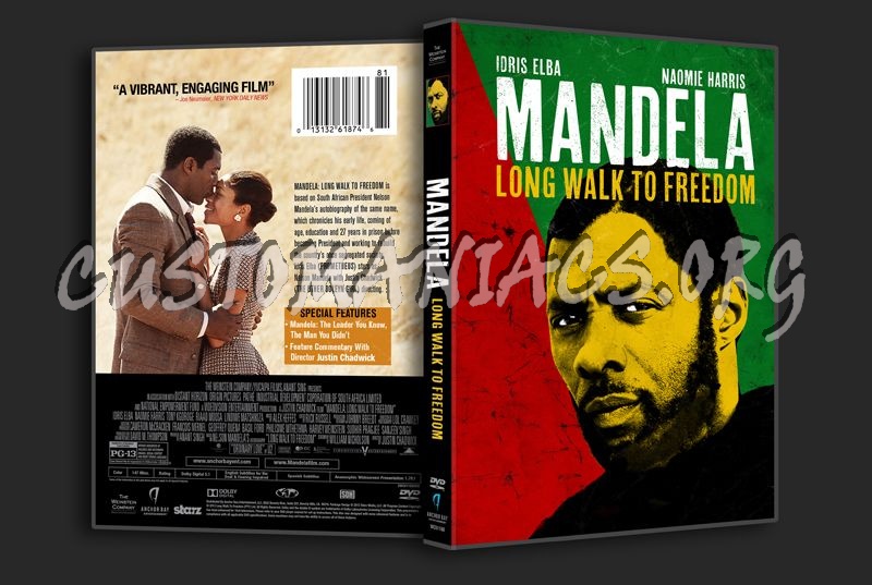 Mandela Long Walk To Freedom dvd cover