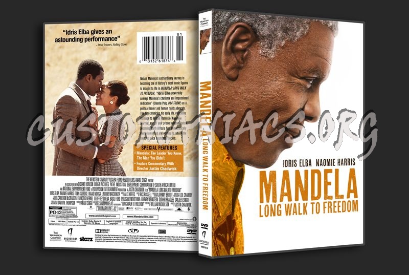 Mandela Long Walk To Freedom dvd cover