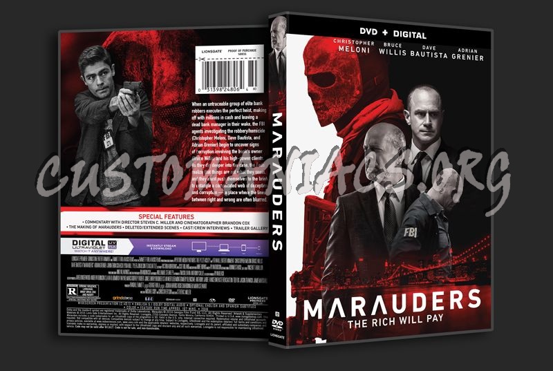 Marauders dvd cover