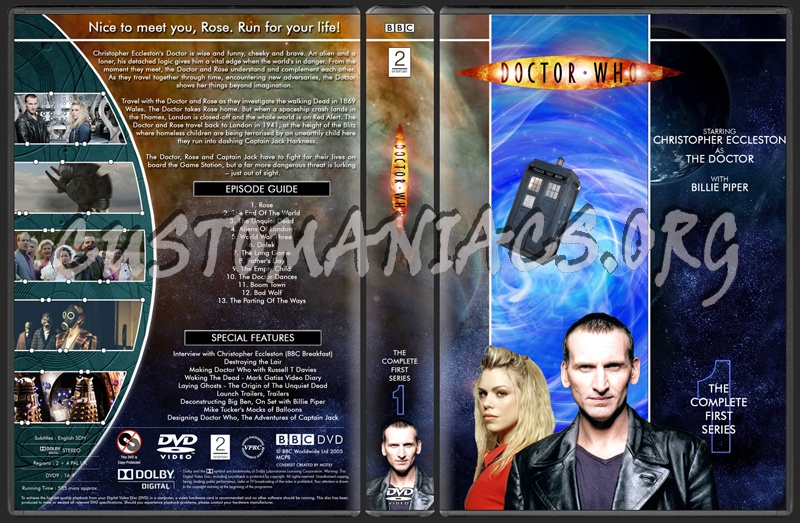 Doctor Who Collection dvd cover