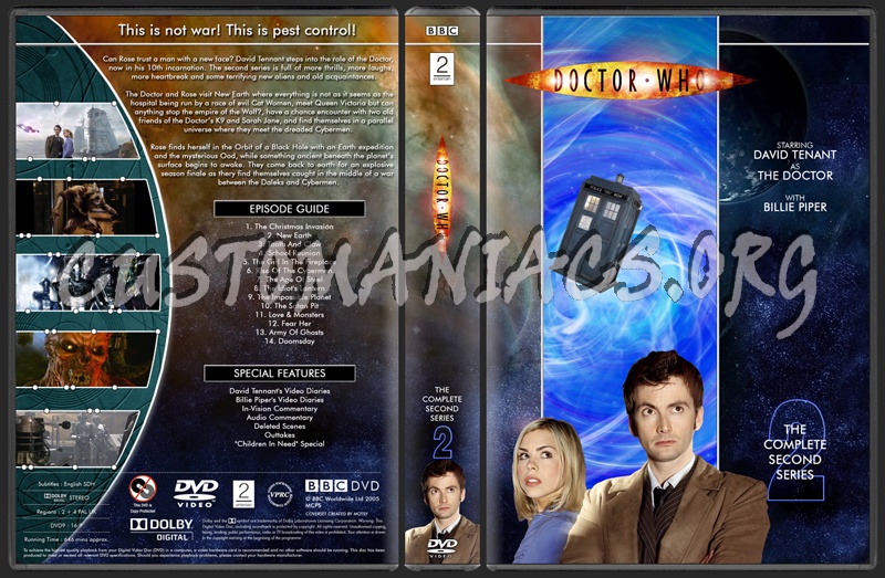 Doctor Who Collection dvd cover