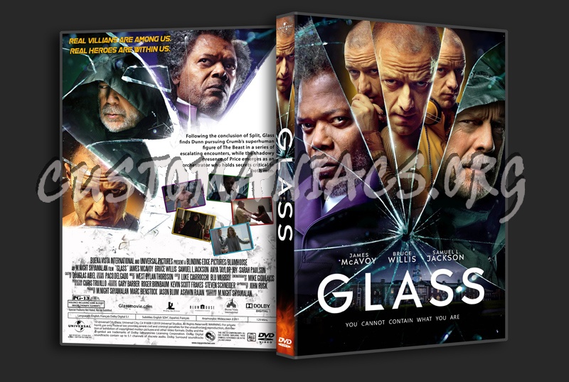 Glass dvd cover