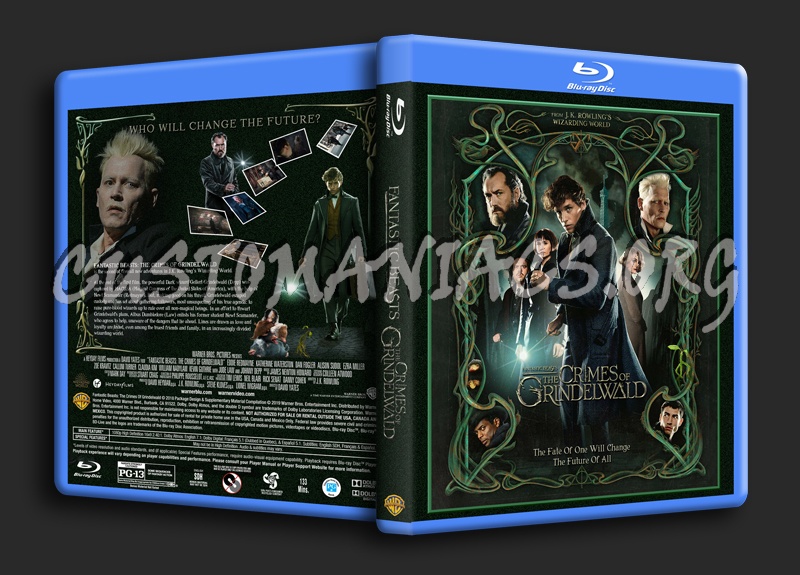 Fantastic Beasts: The Crimes Of Grindelwald dvd cover