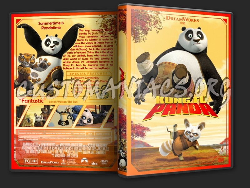 Kung Fu Panda dvd cover