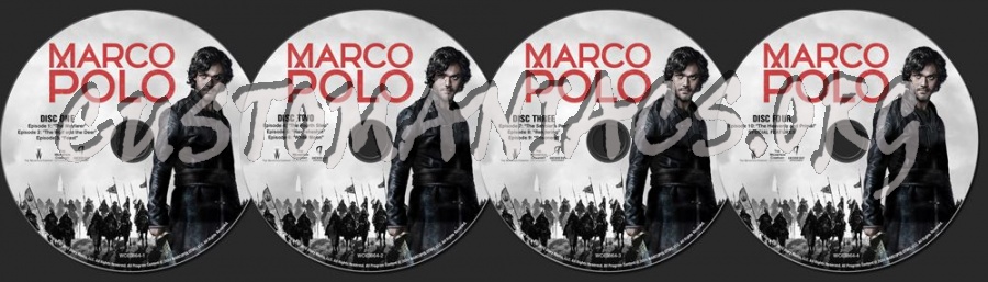 Marco Polo Season 1 dvd label