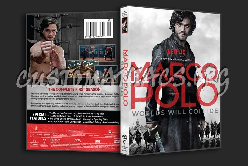 Marco Polo Season 1 dvd cover