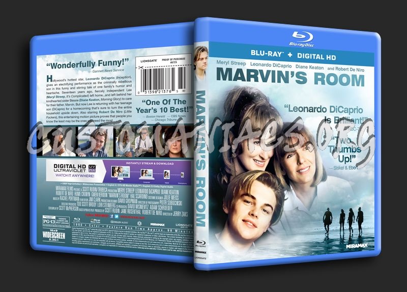 Marvin's Room blu-ray cover