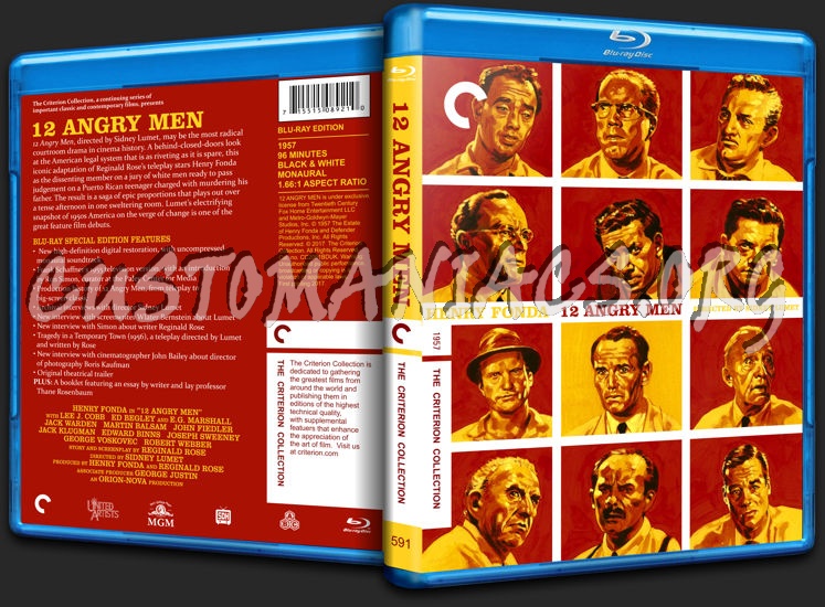 591 - 12 Angry Men blu-ray cover
