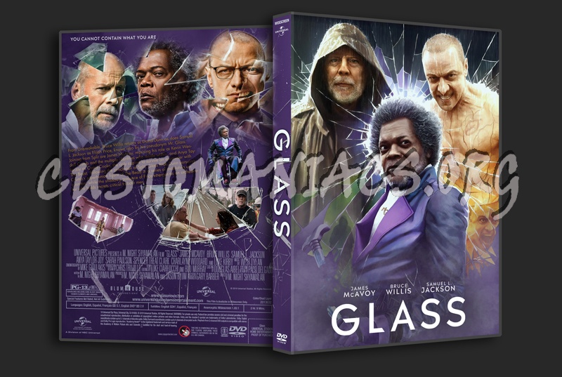 Glass dvd cover